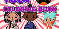 Toca Life Coloring Book